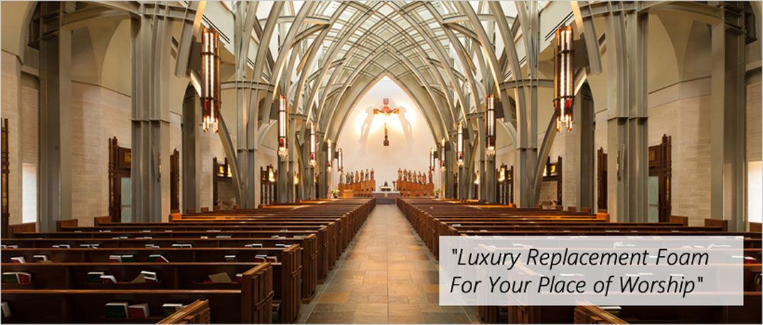 Church Kneelers & Church Pews Foam