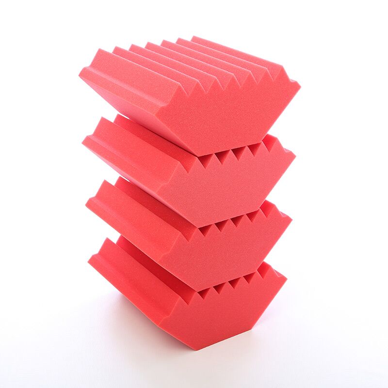 Red Wedge Foam Bass Traps