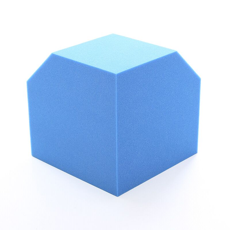 Blue Acoustic Corner Cube Front