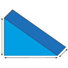 Triangle Wedge Foam Cut To Size